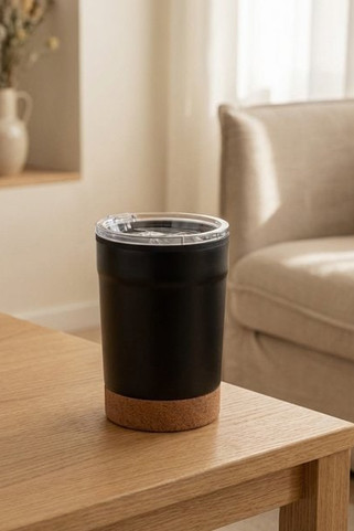 NOMU 300ml Stainless Steel Double Wall Tumbler - GiftRetail MO2187