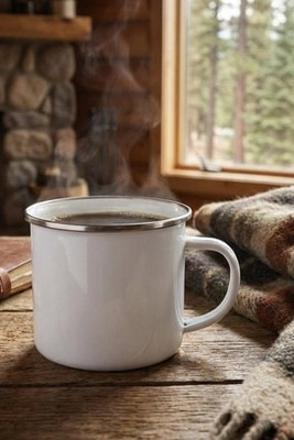 PLATEADO L Emaille-Becher Subli 500 ml - GiftRetail MO2203