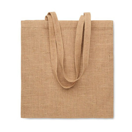 GiftRetail MO2209 - ZOLANG Eco-Friendly Jute Shopping Bag with Long Handles
