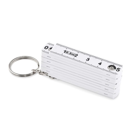GiftRetail MO2238 - FUSTER Compact Carpenter's Folding Ruler Keychain 50cm