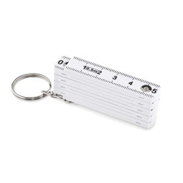 GiftRetail MO2238 - FUSTER Compact Carpenter's Folding Ruler Keychain 50cm
