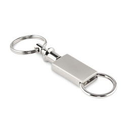 GiftRetail MO2239 - KEYSPLIT Durable Dual Split Key Ring with Pull Apart Design