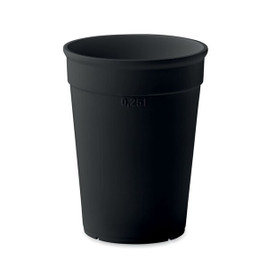 GiftRetail MO2256 - AWAYCUP PP AWAYCUP Recycelter PP-Becher 300 ml