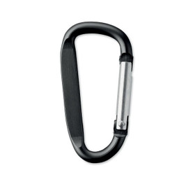 GiftRetail MO2259 - GANCHO Durable Aluminium Carabiner Clip for Everyday Use