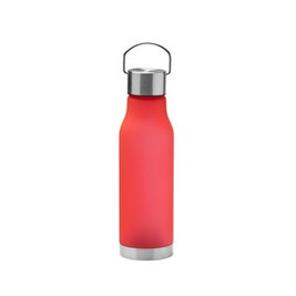 MAGOX RPET bottle in a translucent frosted finish with stainless steel cap - EgotierPro BI1169