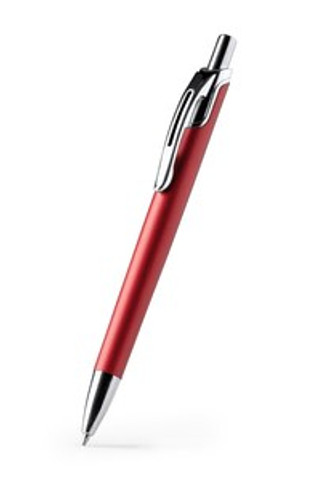 BORG Ball pen with main structure in recycled aluminium and push button in chrome-plated finish - EgotierPro BL1275