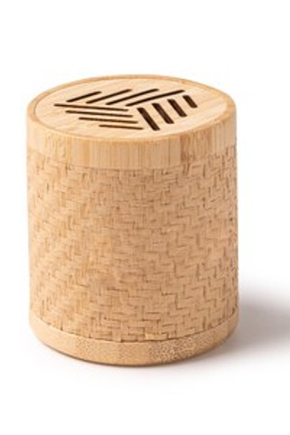 TRIGOX Wireless speaker made of a combination of natural fibres and bamboo - EgotierPro BS1317