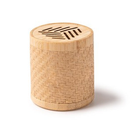 TRIGOX Wireless speaker made of a combination of natural fibres and bamboo - EgotierPro BS1317