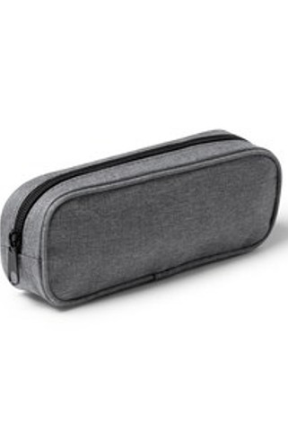 MONTU Pencil case in 300D RPET polyester with zipper fastening - EgotierPro ET1338