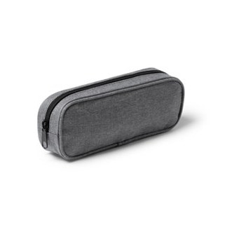 MONTU Pencil case in 300D RPET polyester with zipper fastening - EgotierPro ET1338