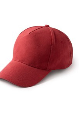 FRED 5-panel cap in 100% cotton with adjustable fastening buckle and vent eyelets - EgotierPro GO1470
