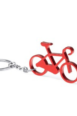 GIRO Aluminium keyring in the shape of a bicycle - EgotierPro KO1380