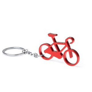 GIRO Aluminium keyring in the shape of a bicycle - EgotierPro KO1380