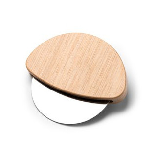 RONY Pizza cutter with bamboo holder - EgotierPro MJ1280
