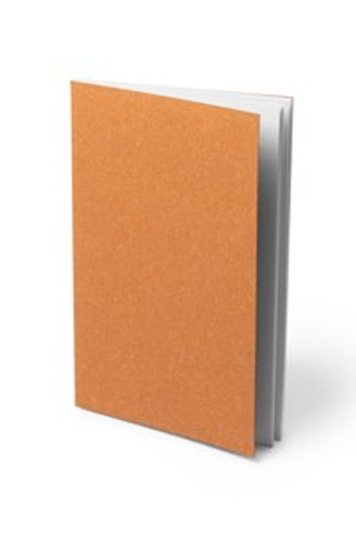 LUPOR A5 notebook with recycled soft leather covers - EgotierPro NB1324
