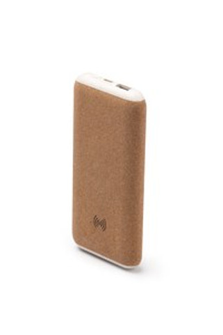 ROTOX Power bank with structure in cork and wheat fibre - EgotierPro PB1255