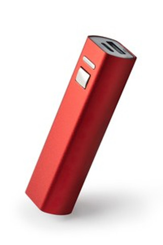 BONY Power bank in recycled aluminium with 2 - EgotierPro PB1288