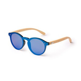 Stamina SG1466 - COLTON Sonnenbrille mit verspiegelten Gläsern und Bügeln aus Bambus