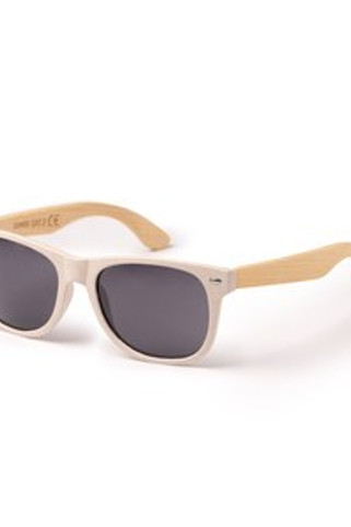 BOMER Sunglasses with wheat fibre frame and bamboo temples - EgotierPro SG1467