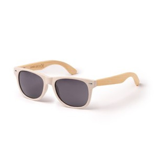 BOMER Sunglasses with wheat fibre frame and bamboo temples - EgotierPro SG1467