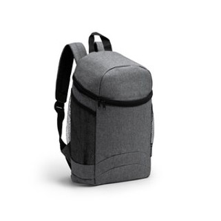 RUPER Cooler backpack in heather design RPET polyester - EgotierPro TB1256