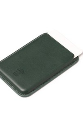 CAIRO Magnetized card holder in recycled PU - EgotierPro TT1382