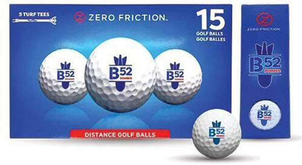 ZERO FRICTION GB35001 - Puissance Explosive B-52 Golf Ball Pack
