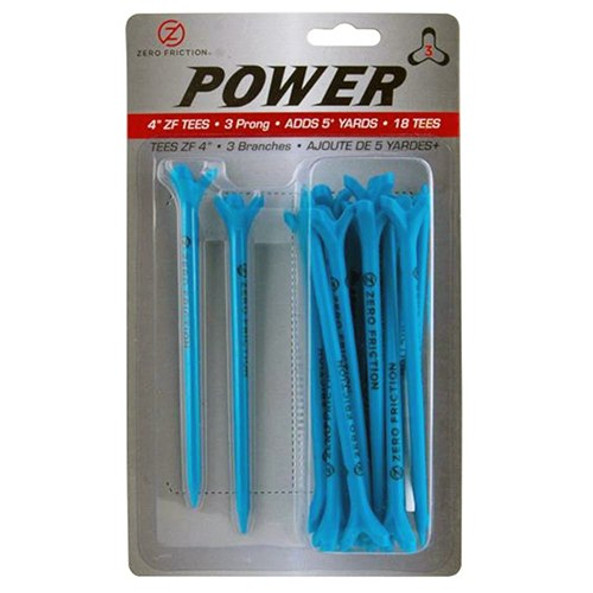 ZERO FRICTION GTPP34 - Tee 18 Pack de 3 4" Power