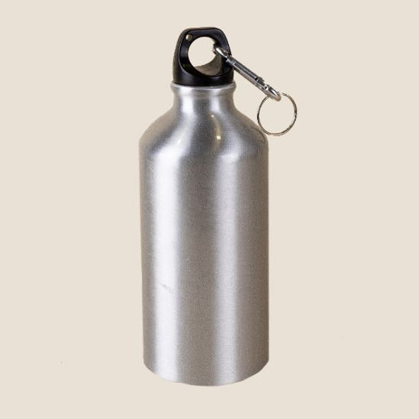 Goya 31028 - 500ml Aluminum Bottle with Carabiner Keyring