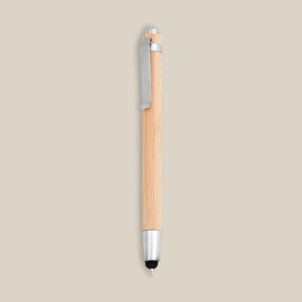 Goya 33517 - Bamboo Metal Pen with Touch Pointer BAMBOO
