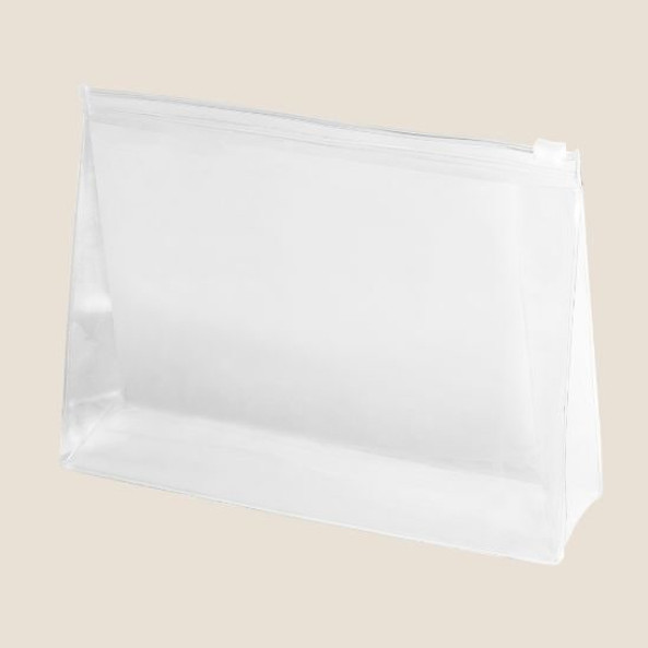 Goya 34054 - Gennemsigtig PVC toilettaske med lynlås SOFIE