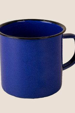 Goya 37048 - Vintage Style Metal Mug 350ml Light FIELD