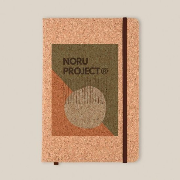 Goya 38007 - Cork A5 Notebook with Bookmark & Elastic CORK