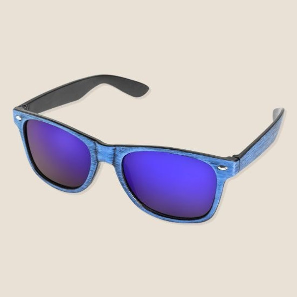 Goya 38056 - Colored Wood-Imitation Sunglasses with UV400 Mirror Lenses TIMBER