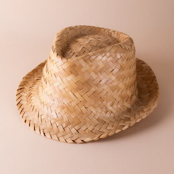 Goya 38054 - Chapeau en osier à bord court unisexe JAMAICA