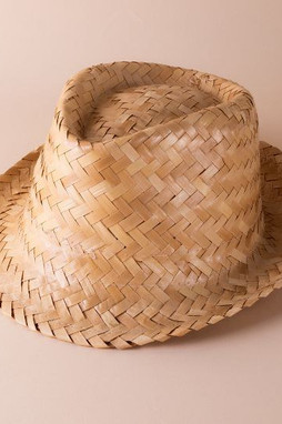 Goya 38054 - Unisex Short Brim Wicker Hat JAMAICA