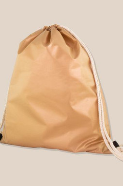 Goya 38547 - Sac à dos polyester 210D métallisé mat, cordons coton BEAM