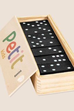 Goya 39029 - Domino 28 Pezzi in Scatola Legno Naturale DOMINO