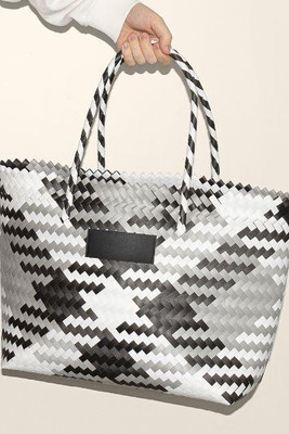 Goya 39031 - Large Capacity Braided Plastic Beach Bag COAST