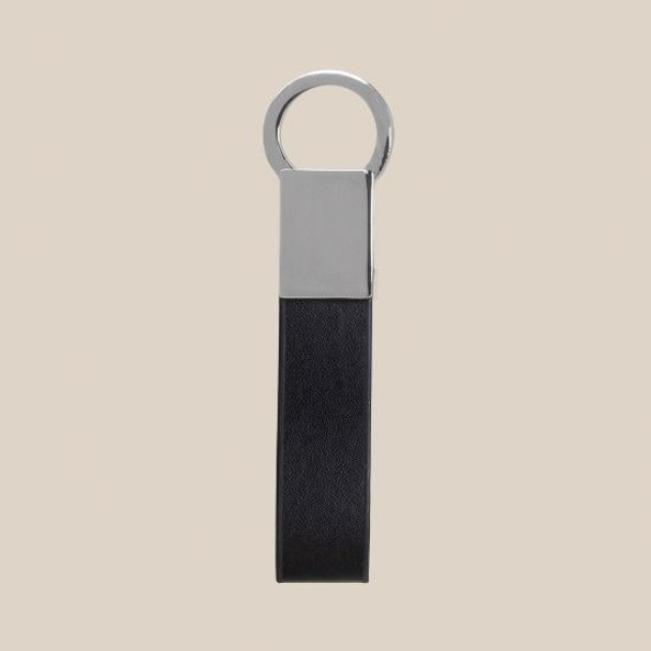 Goya 39520 - Schlüsselanhänger aus PU mit metallischer Oberseite CHIAVE