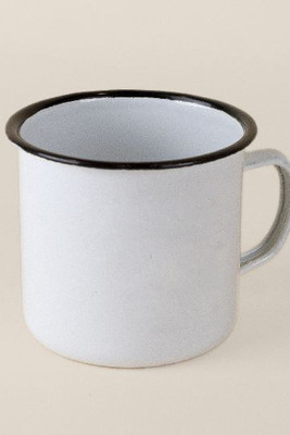 Goya 39092 - Vintage Style Metal Mug, 350ml Capacity FIELD