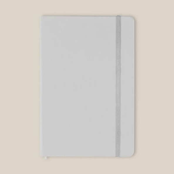 Goya 39567 - A5 Notebook with PU Cover & Elastic Band, 96 Cream Striped Sheets LINED