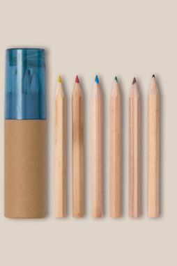 Goya 50044 - 6 Wood Paints Set with Sharpener