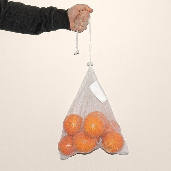 Goya 50042 - Reusable Polyester Mesh Fruit Bag with Ribbon ACHATS