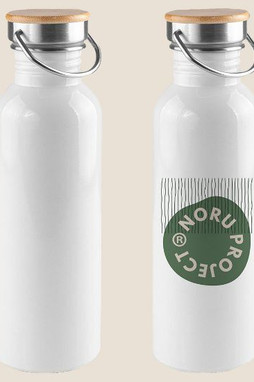 Goya 50049SUB - 750ml Stainless Steel Bottle with Bamboo Cap ML