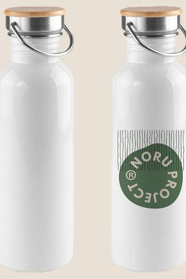 Goya 50049SUB - 750ml Stainless Steel Bottle with Bamboo Cap ML