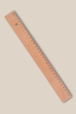 Goya 50077 - 30 cm Wooden Ruler DROIT