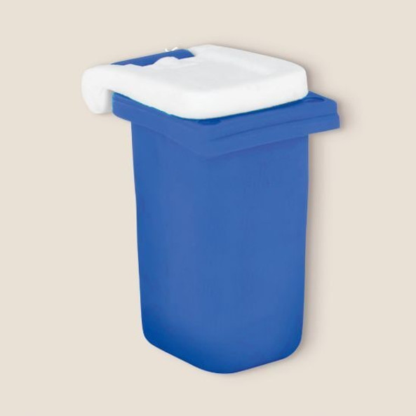Goya 50071 - Colorful Garbage Bin-Shaped Eraser CONTAINER