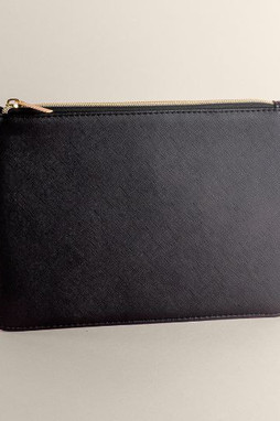 Goya 50537 - Gepolsterte PU Kulturtasche mit Metallreißverschluss IN-STYLE