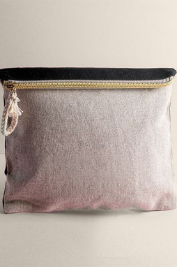 Goya 50539 - Toilettenbeutel Baumwolle Jute mit Zugkordel TAHITI
